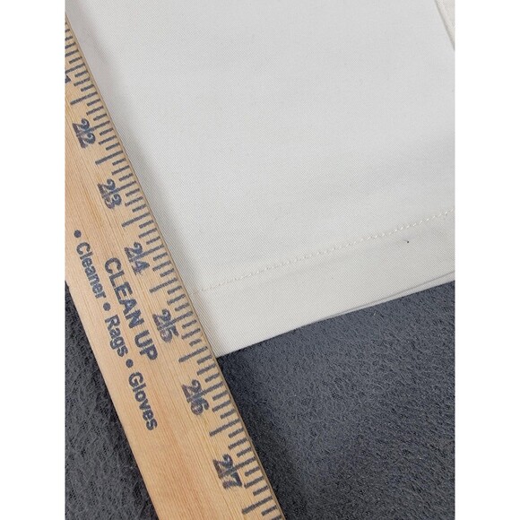 Levis Utility Pants Womens 29 White Straight Leg High Rise Stretch Casual - Picture 3 of 16